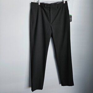 NEW Lauren Ralph Lauren Ultra Flex Dress Pants Classic Fit Size 34x34 Mens Black